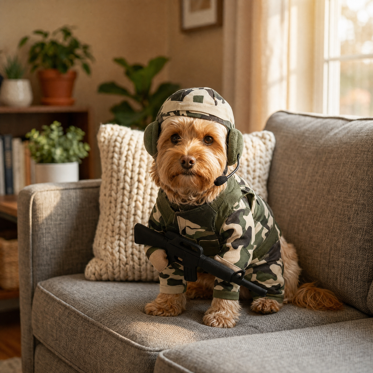 BarkOps™ - Military Dog Outfit